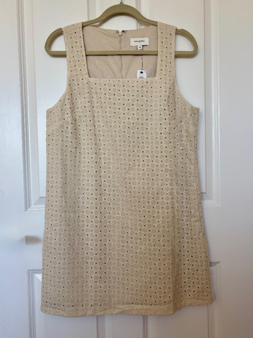 Banana Republic Factory - Eyelet Mini Shift Dress size M